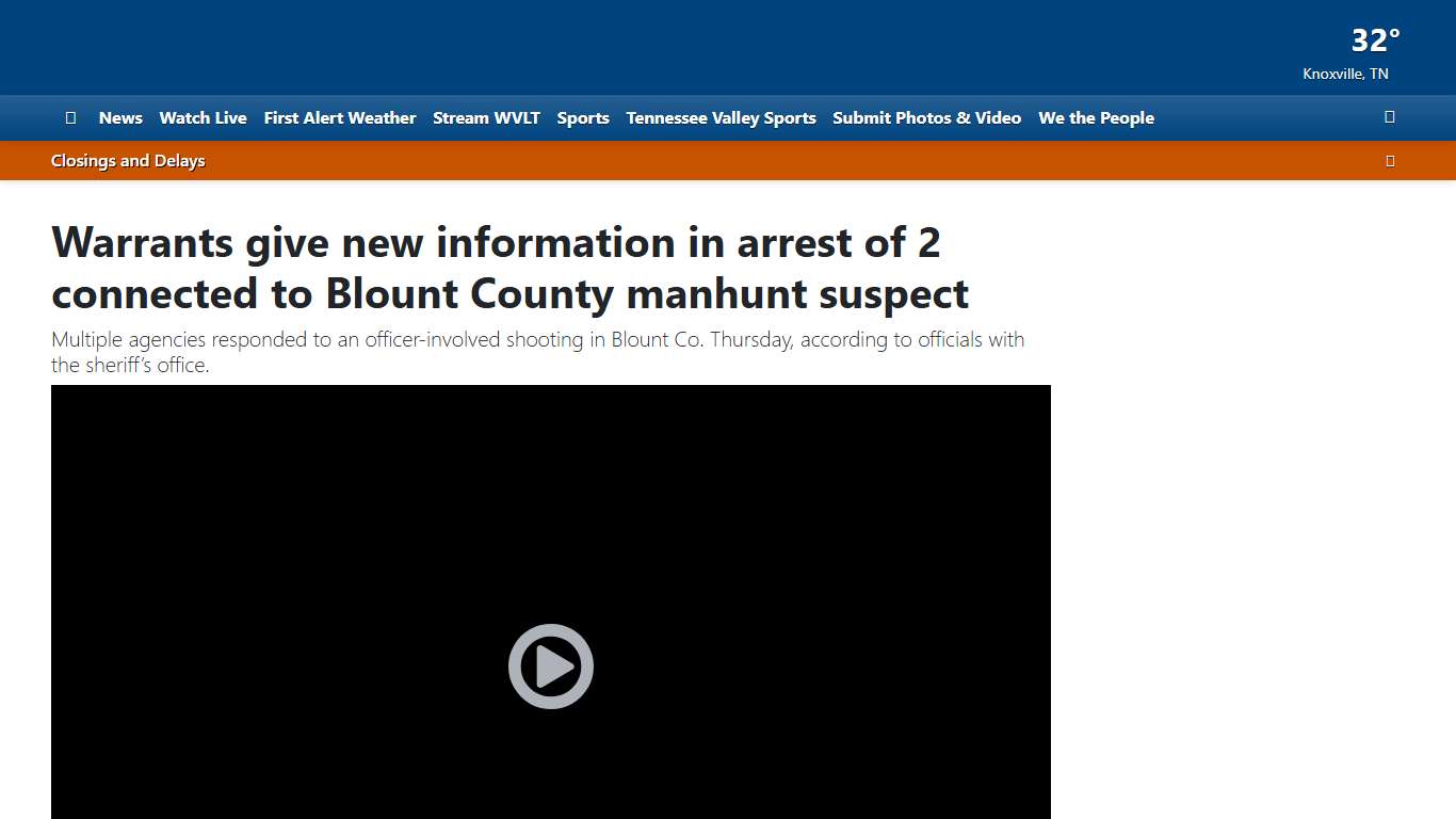 Warrants give new information in arrest of 2 connected to Blount County manhunt suspect